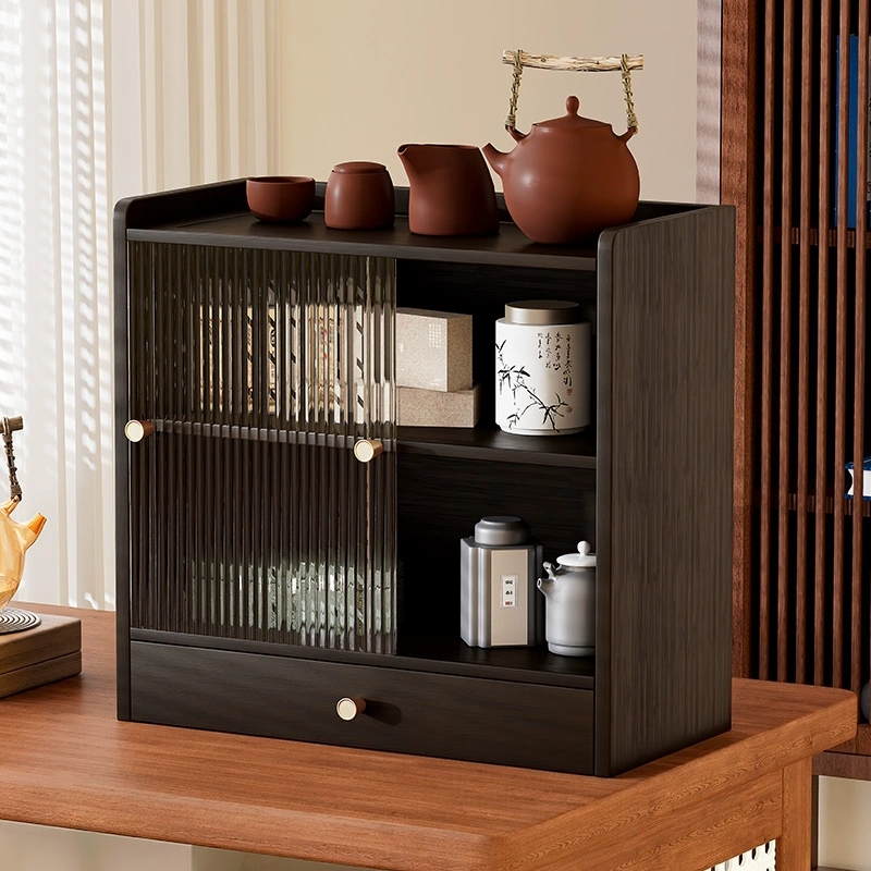 Bamboo Kitchen Countertop Stor - Desktop Organizer Bamboo ulasan dan harga