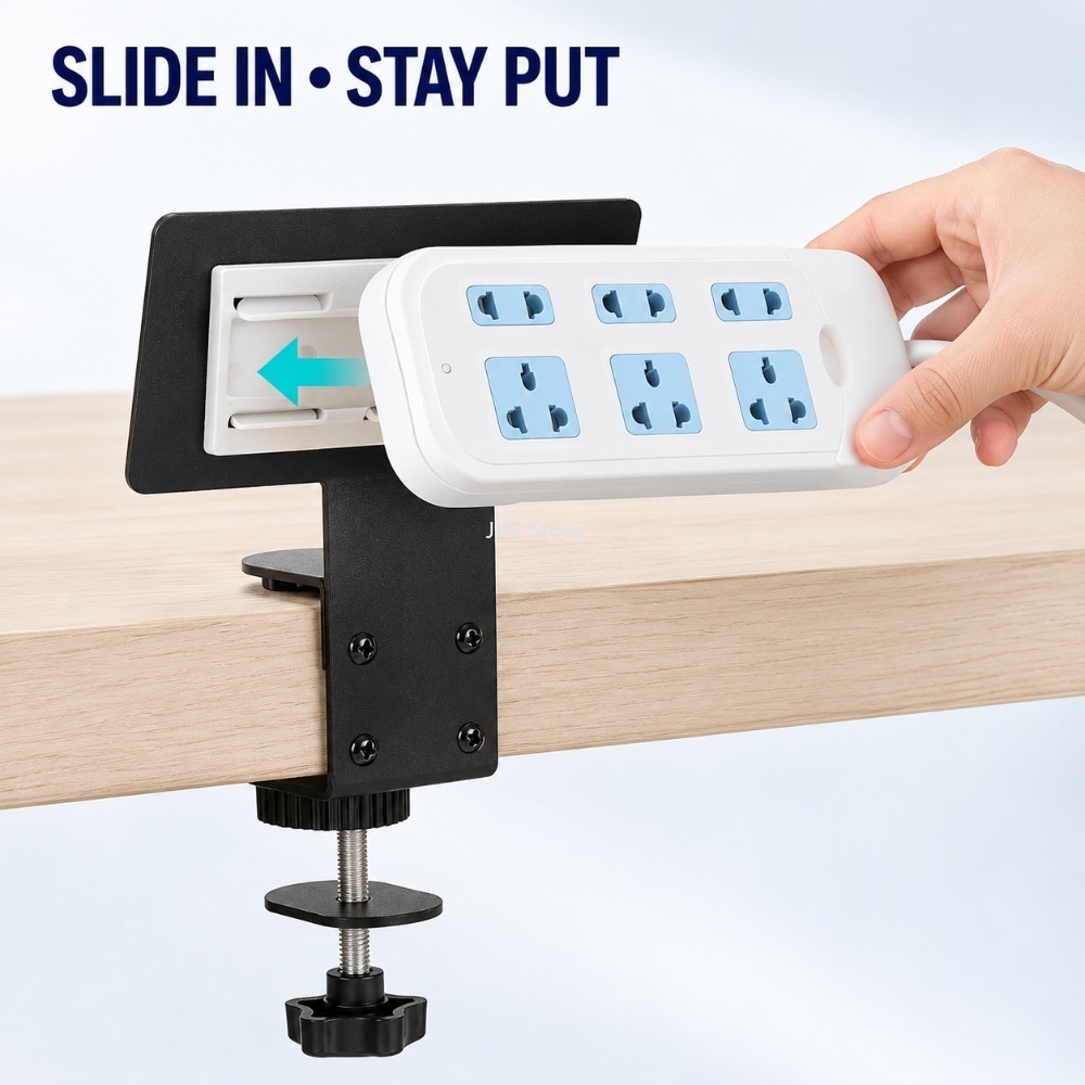 Under Desk Cable Organizer Tra - Power Strip Desk ulasan dan harga
