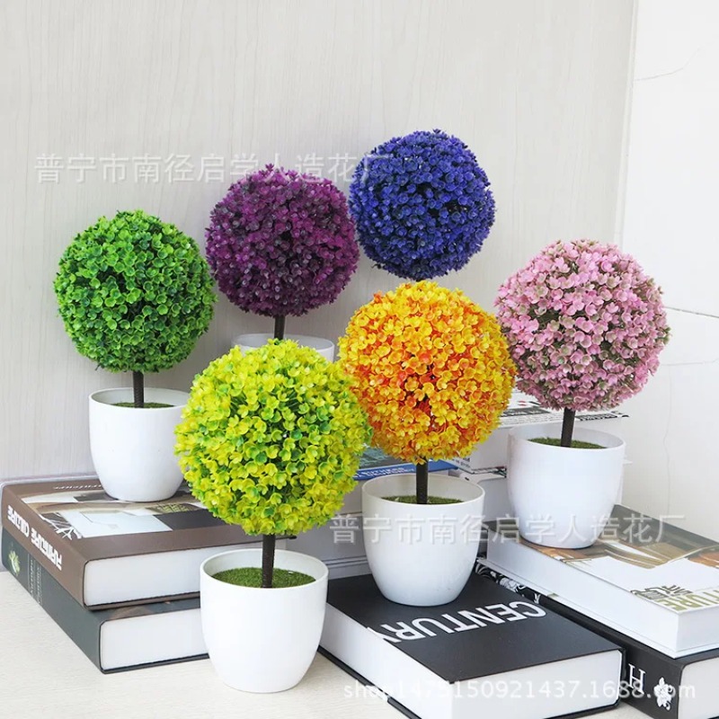 Artificial Small Tree Potted P - Home Office Word ulasan dan harga
