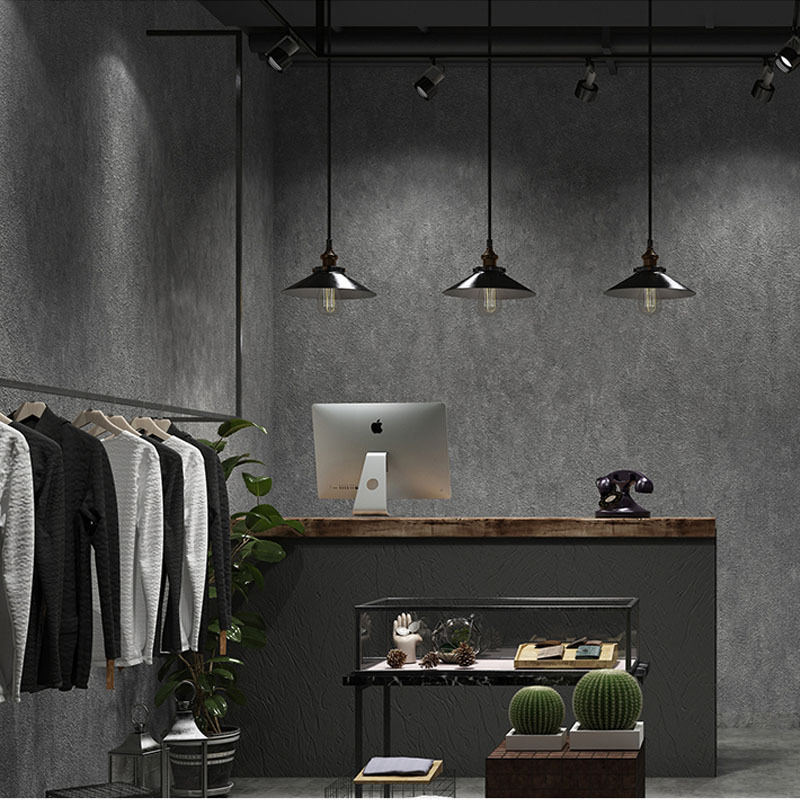 Cement Gray Peel & Stick Wallp - Home Office Wallpaper ulasan dan harga