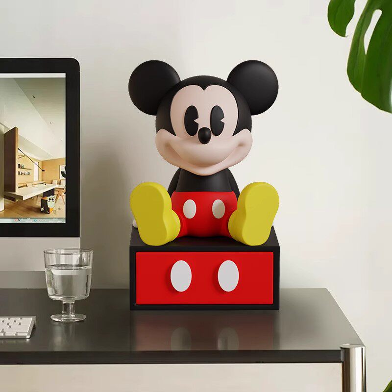 Cute Mouse Drawer Storage Box  - Home Office Desk With Drawers ulasan dan harga