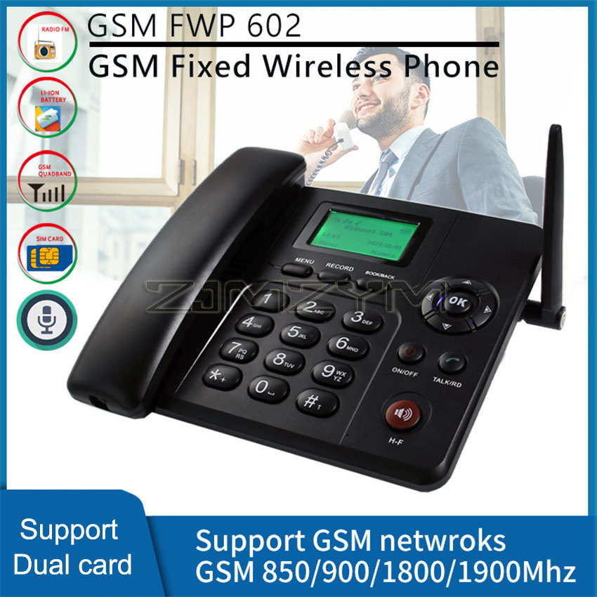 GSM Wireless Dual card Fixed p - Home Office Call Center ulasan dan harga