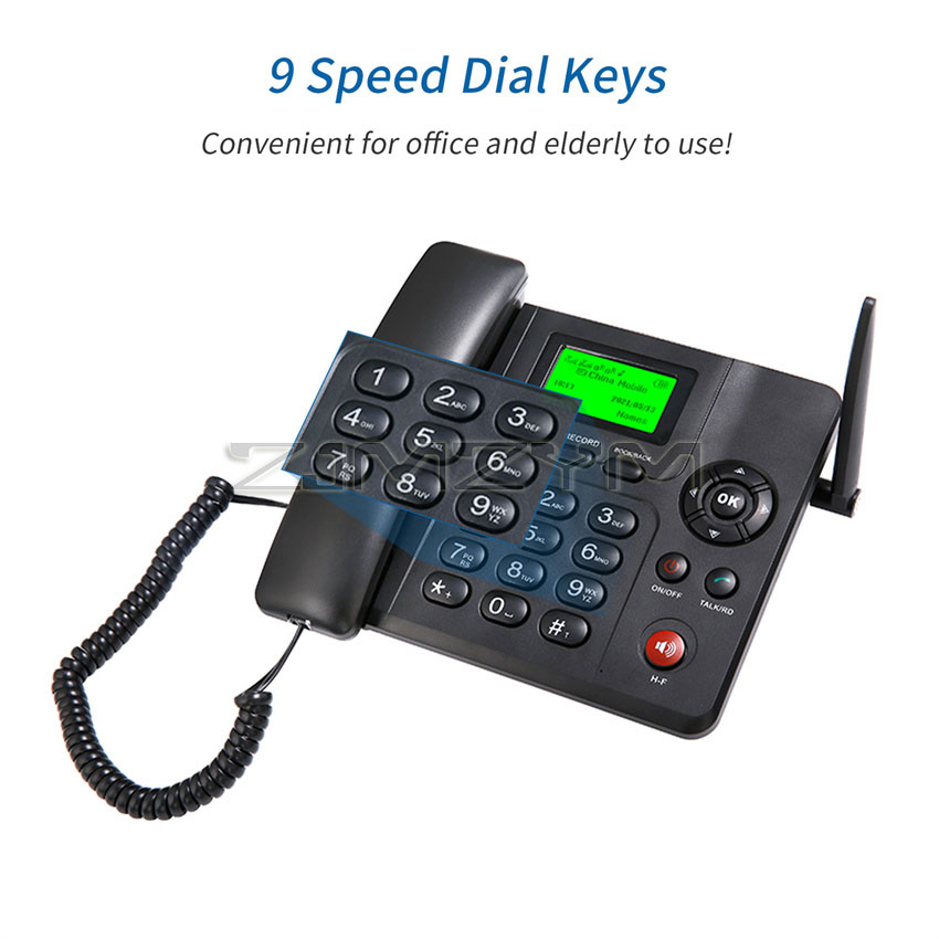 GSM Wireless Dual card Fixed p - Home Office Call Center ulasan dan harga