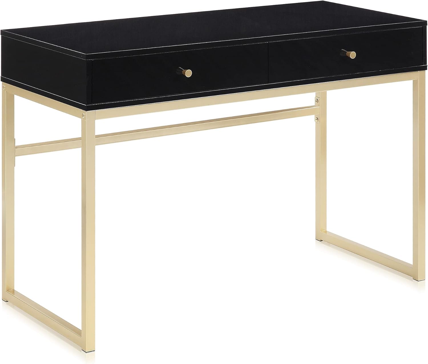 42 Inch Makeup Vanity or Home  - Home Office Desk With Drawers ulasan dan harga