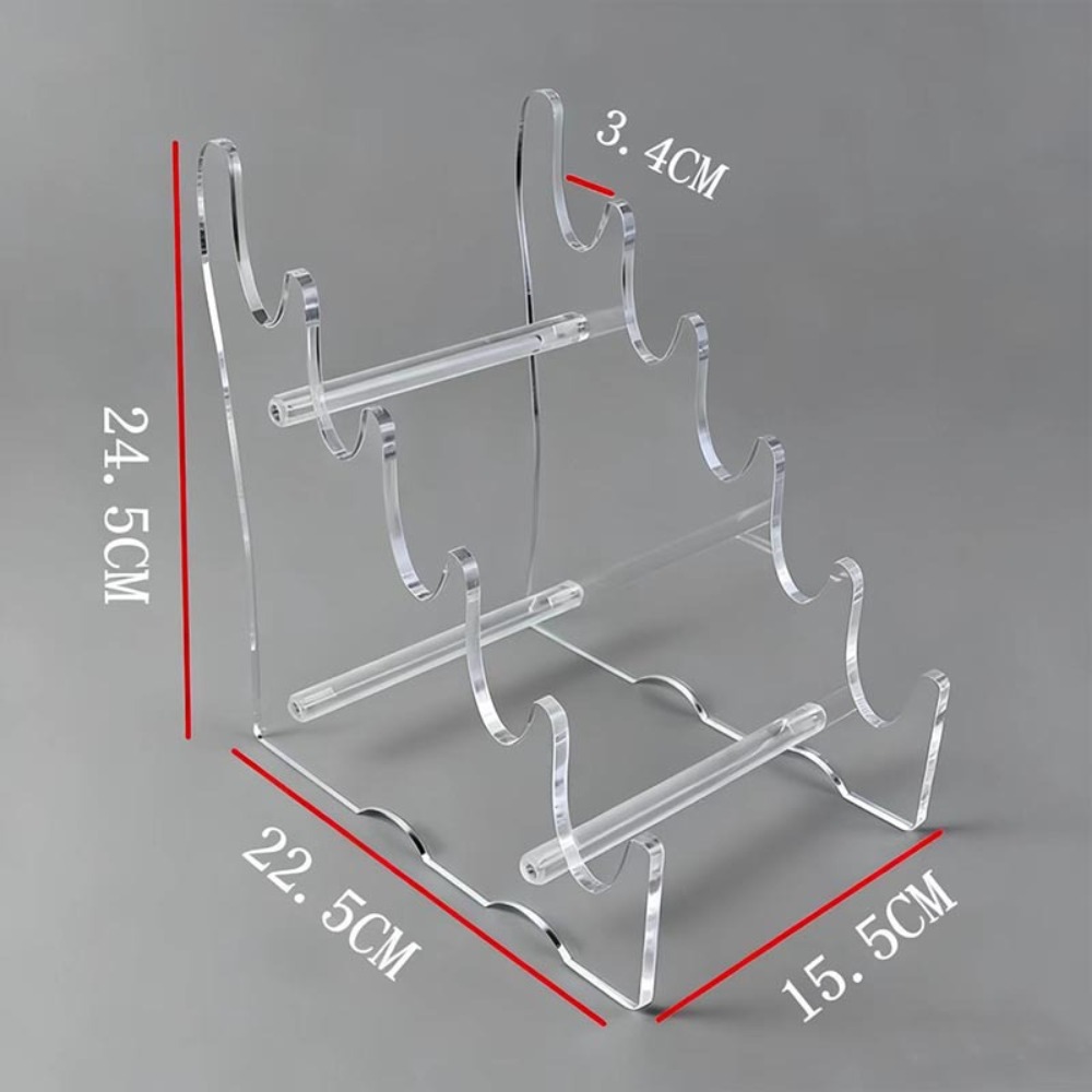 Acrylic Material Desktop Stora - Desktop Organizer Bamboo ulasan dan harga