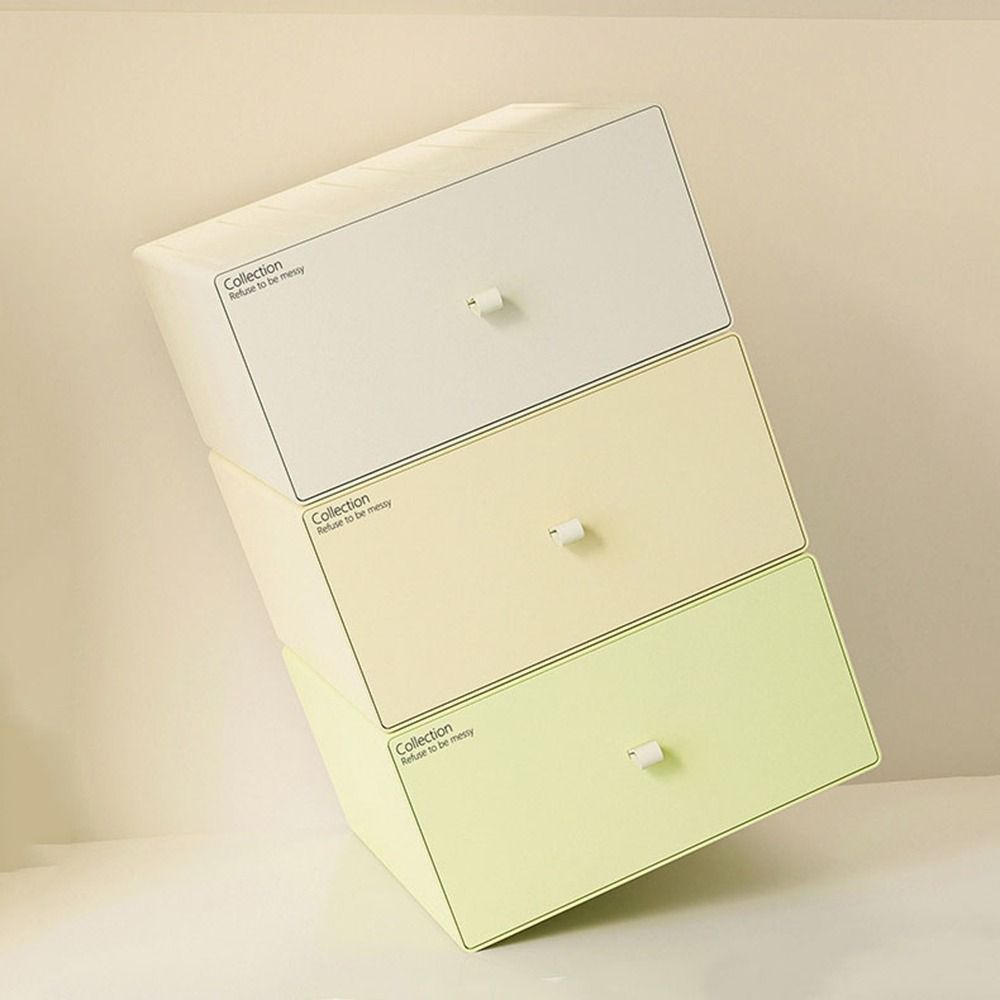 Colorful Desktop Stackable Org - Home Office Desk With Drawers ulasan dan harga