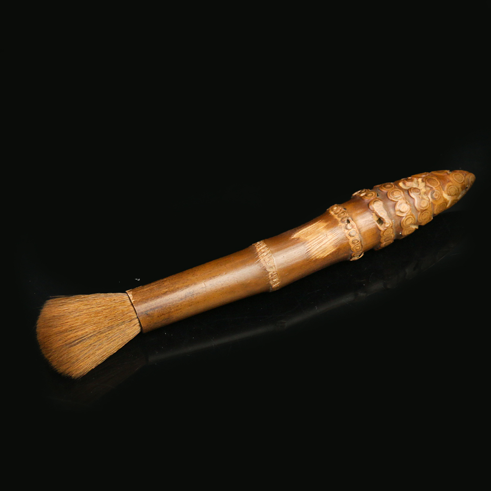Natural Bamboo Root Tea Ceremo - Desktop Organizer Bamboo ulasan dan harga