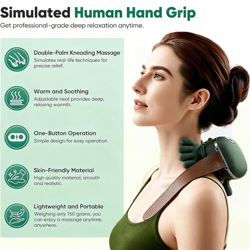 Neck Shoulder Massager, Shiats - Home Office Alternative ulasan dan harga