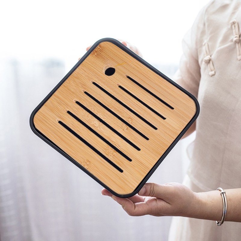 Bamboo Tea Tray Mini Bamboo Ch - Desktop Organizer Bamboo ulasan dan harga