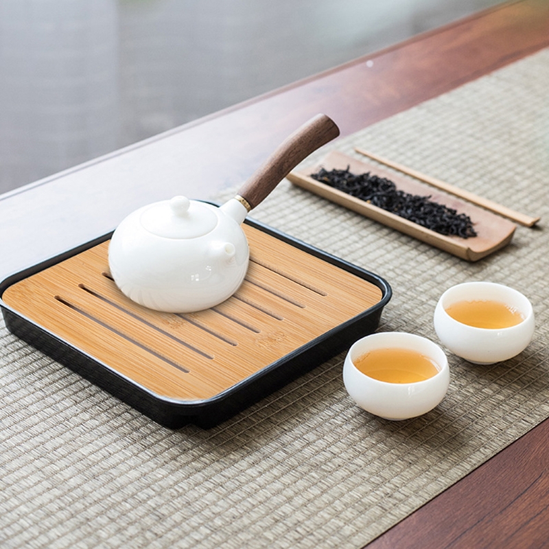 Bamboo Tea Tray Mini Bamboo Ch - Desktop Organizer Bamboo ulasan dan harga